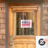 Kamala Harris Raamsticker (Huis Deur)
