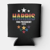 Kamala Harris Rainbow Gay Pride LGBT-verkiezingen  Blikjeskoeler (Voorkant)