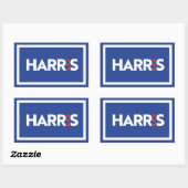 Kamala Harris Rechthoekige Sticker (Vel)