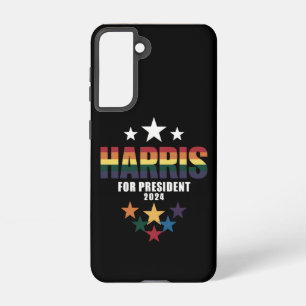 Kamala Harris Regenboog Gay Pride LGBT Verkiezing  Samsung Galaxy Hoesje