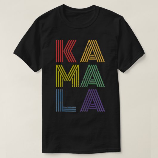 KAMALA HARRIS retro  in nood T-shirt (Design voorkant)