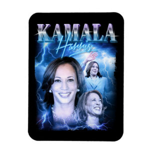 Kamala Harris Retro jaren 90 stijl Magneet