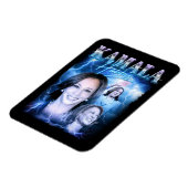 Kamala Harris Retro jaren 90 stijl Magneet (Linkerzijde)