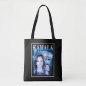 Kamala Harris Retro jaren 90 stijl Tote Bag (Voorkant)