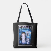Kamala Harris Retro jaren 90 stijl Tote Bag (Achterkant)