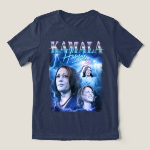 Kamala Harris Retro jaren 90 stijl Tri-Blend Shirt