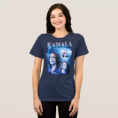Kamala Harris Retro jaren 90 stijl Tri-Blend Shirt (Voorkant volledig)