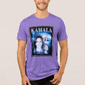 Kamala Harris Retro jaren 90 stijl Tri-Blend Shirt (Voorkant)