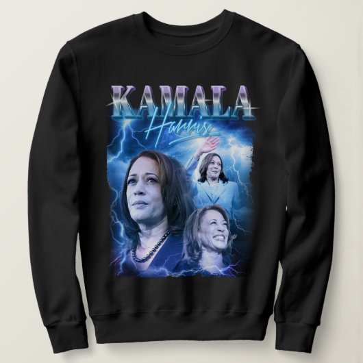 Kamala Harris Retro jaren 90 stijl Trui (Design voorkant)