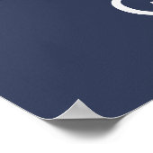 KAMALA HARRIS RIJDT OP DE BLAUWE GOLF 2024 POSTER (Hoek)