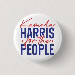 Kamala Harris Ronde Button 3,2 Cm