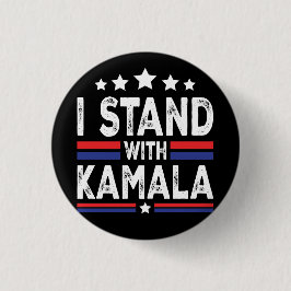 Kamala Harris Ronde Button 3,2 Cm