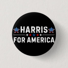 Kamala Harris Ronde Button 3,2 Cm