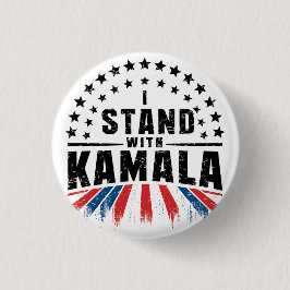 Kamala Harris Ronde Button 3,2 Cm