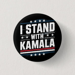 Kamala Harris Ronde Button 3,2 Cm