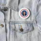 Kamala Harris Ronde Button 5,7 Cm (In situ)