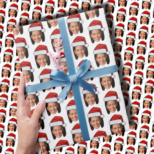 Kamala Harris Santa Hat Grappige Kerst Cadeaupapier