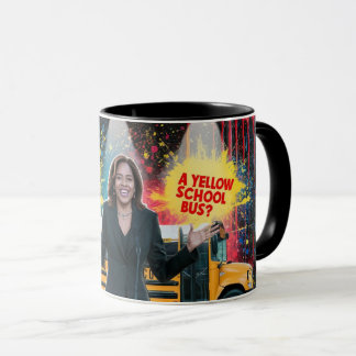 Kamala Harris School Bus Mok