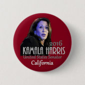 Kamala Harris Senaat 2016 Ronde Button 5,7 Cm (Voorkant)