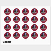 Kamala Harris Senaat 2016 Ronde Sticker (Vel)