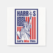 Kamala Harris Servet (Voorkant)