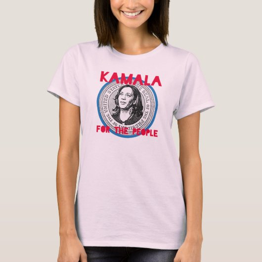 Kamala Harris-shirt T-shirt (Voorkant)