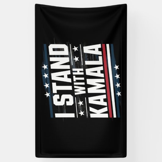 Kamala Harris Spandoek (Verticaal)