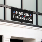 Kamala Harris Spandoek (Buitenkant Gebouw)