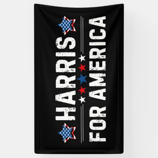 Kamala Harris Spandoek (Verticaal)