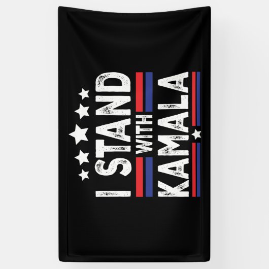 Kamala Harris Spandoek (Verticaal)