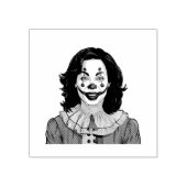 Kamala Harris Spooky Halloween Clown Verkiezingen  Rubberstempel (Afrduk)