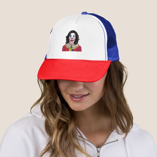 Kamala Harris Spooky Halloween Clown Verkiezingen  Trucker Pet (In situ)