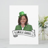 Kamala Harris St. Kaart (Staand voorkant)