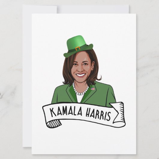 Kamala Harris St. Kaart (Voorkant)
