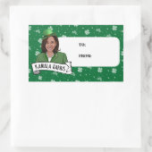 Kamala Harris St. Rechthoekige Sticker (Tas)
