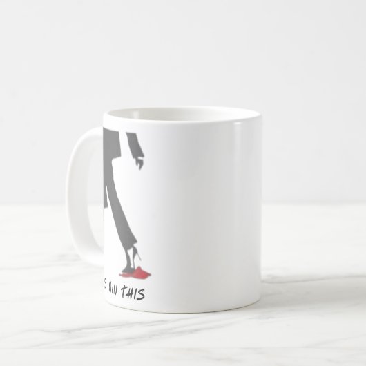 Kamala Harris stapt op bij Red Mega Pet Elect Koffiemok (Voorkant links)