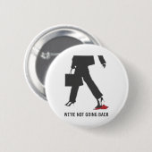 Kamala Harris stapt op bij Red Mega Pet Elect Ronde Button 5,7 Cm (Voorkant /achterkant)