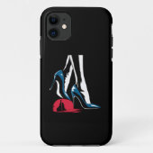 Kamala Harris stapt op maga-Pet Case-Mate iPhone Case (Achterkant)