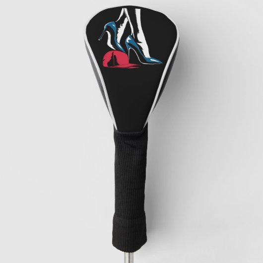 Kamala Harris stapt op maga-Pet Golfheadcover (Voorkant)