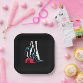 Kamala Harris stapt op maga-Pet Papieren Bordje (Feest)