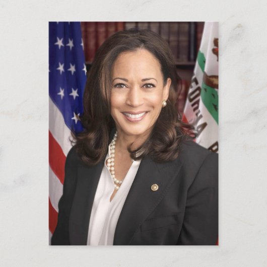 Kamala Harris Stemming-democraat VP Campaign 2020 Briefkaart (Voorkant)