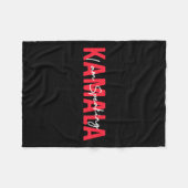 Kamala Harris - Stemming in het vice-President Fleece Deken (Voorkant (Horizontaal))