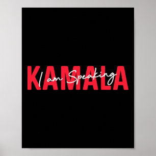 Kamala Harris - Stemming in het vice-President Poster