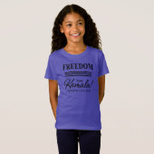 Kamala Harris stemt voor President 2024 T-shirt (Voorkant volledig)