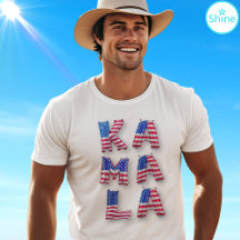 Kamala Harris Supporter USA Vlag Ballon Alfabetten