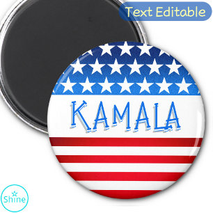Kamala Harris Supporter Vrijwilliger Fans Aangepas Magneet
