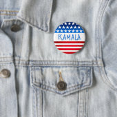 Kamala Harris Supporter Vrijwilliger Fans Aangepas Ronde Button 5,7 Cm (In situ)