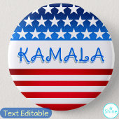 Kamala Harris Supporter Vrijwilligers Democraten S Ronde Button 5,7 Cm