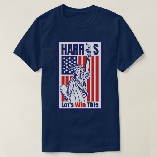 Kamala Harris T-shirt (Design voorkant)
