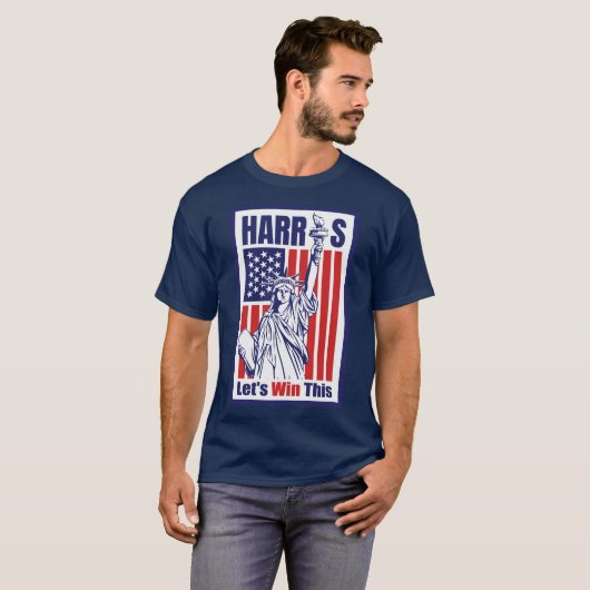Kamala Harris T-shirt (Voorkant volledig)